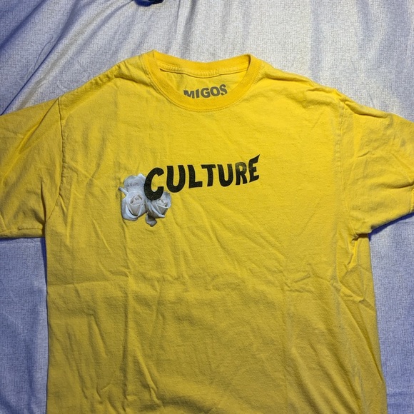 Migos Yellow “Culture” T-Shirt - Picture 3 of 4